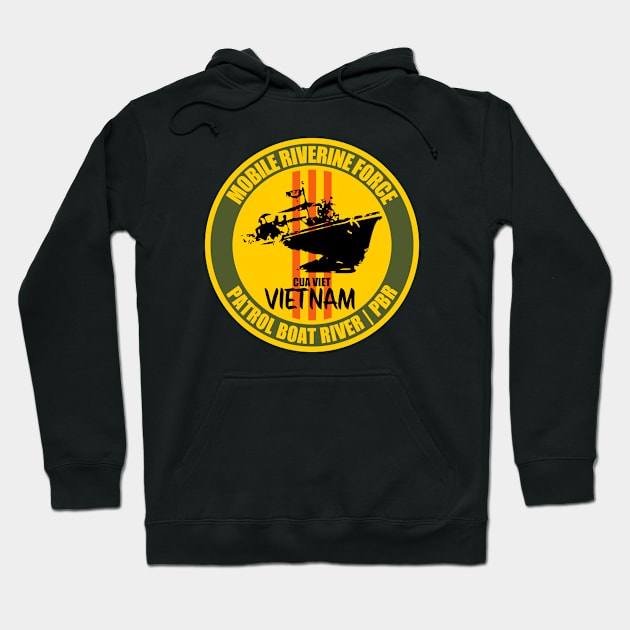 Mobile Riverine Force Hoodie by TCP